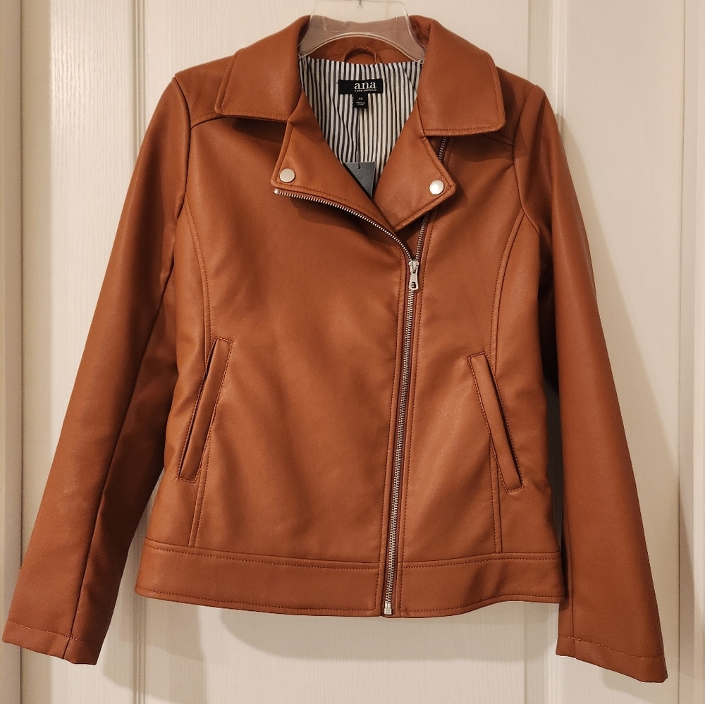 Cognac Moto Jacket